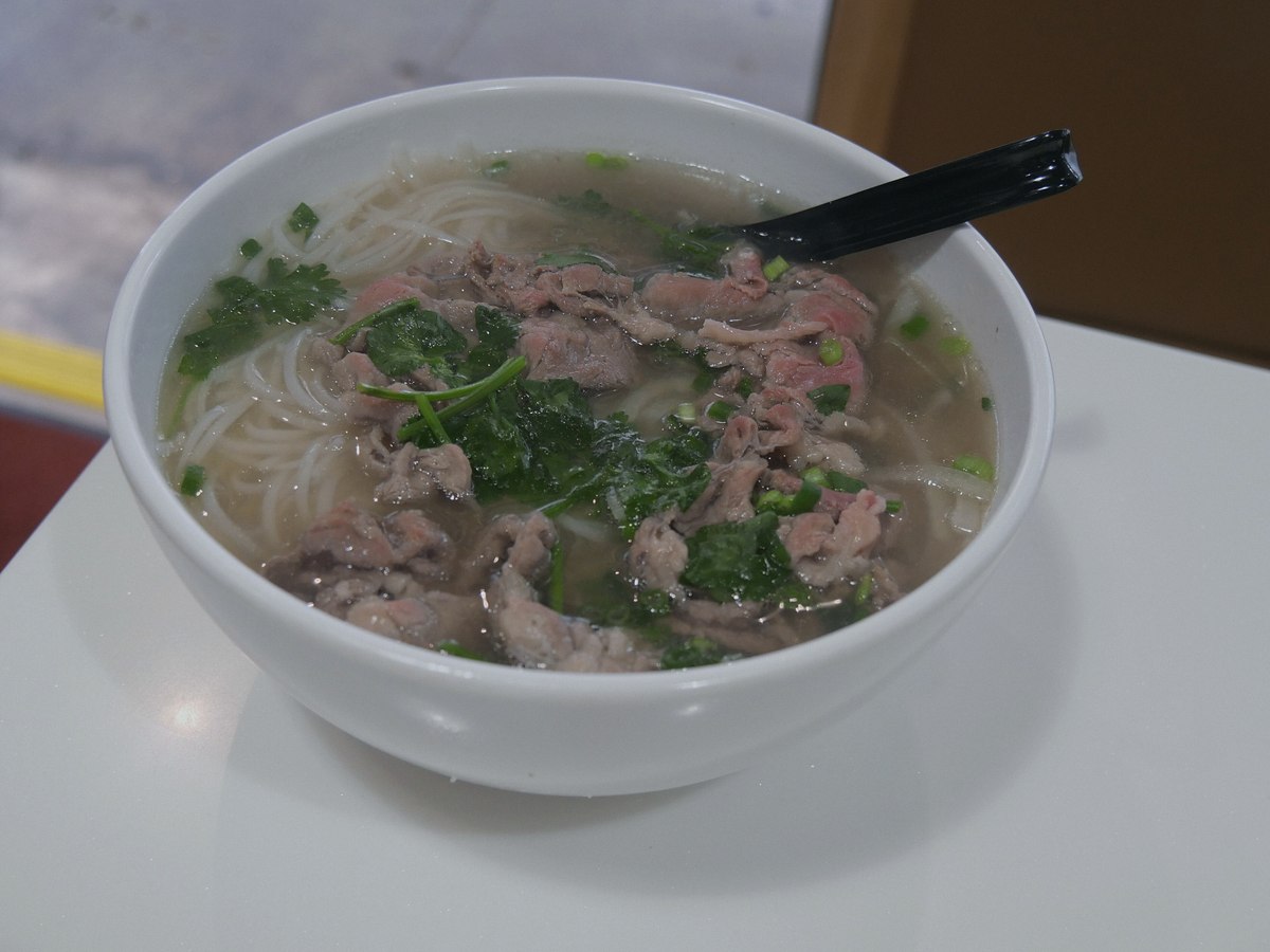 Photographs page: a bowl of beef pho, photograph by Peachyeung316